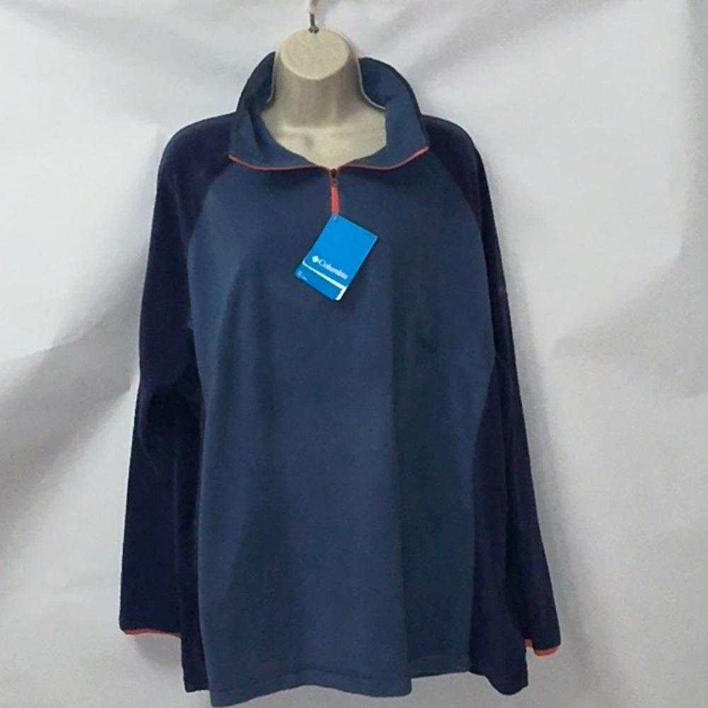 NWT, Columbia Women’s Fleece 1/2 Zip, Size 3X